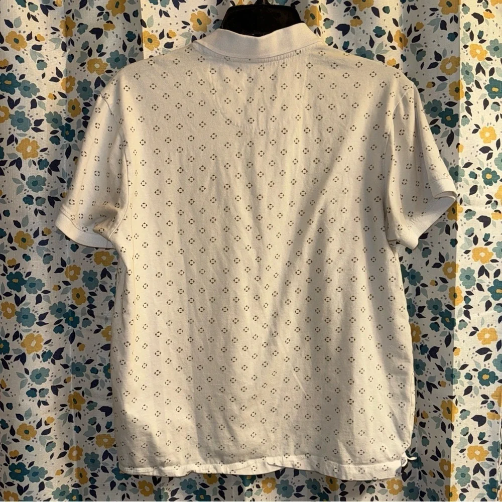 Kenneth Cole New York Men’s White Polo